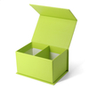 2 Divider Magnetic Lid Rigid Gift Box for Herbal Tea Packaging Wholesale