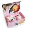 Custom Logo Rigid Flip Top Tea & Ceramic Mug Gift Set Box