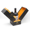 Custom Luxury Double Door Rigid Packaging Box for Single 750ml Red Wine Bottle