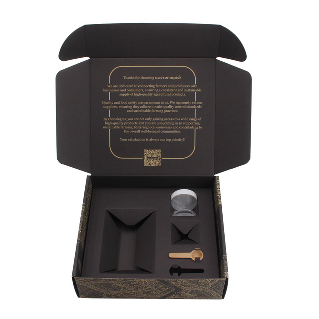 Custom Cashew Nut Packaging Box with Matching Tote Bag