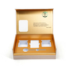 Custom Magnetic Flip‑Lid Honey Gift Box With Display Window & Custom Paper Insert
