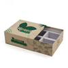 Custom Magnetic Rigid Gift Box with Card Slot & 2 Tin Inserts for Nuts