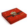 Custom Book Shape Rigid Box 6 Grids Popcorn Gift Box with Matching Paper Tote Bag