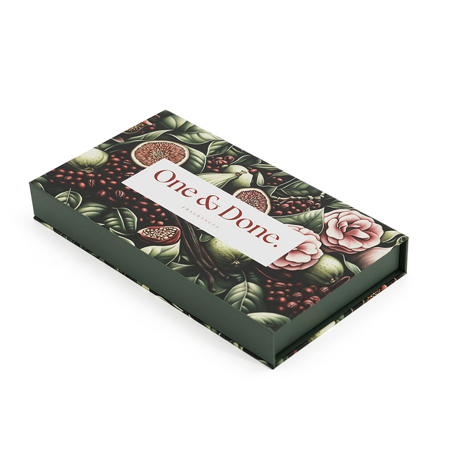 Magnetic Flip Rigid Perfume Sample Gift Box