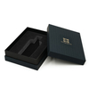 Anti-Fingerprint Matte Black Rigid Gift Box for Single Designer Perfume Bottles