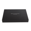 Custom Matte Black Two-Piece Lid & Base Rigid Gift Box for Men’s Formal Dress Shirts