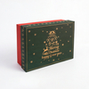 Classic Split Lid Base Rigid Christmas Packaging Box for Corporate Gifts