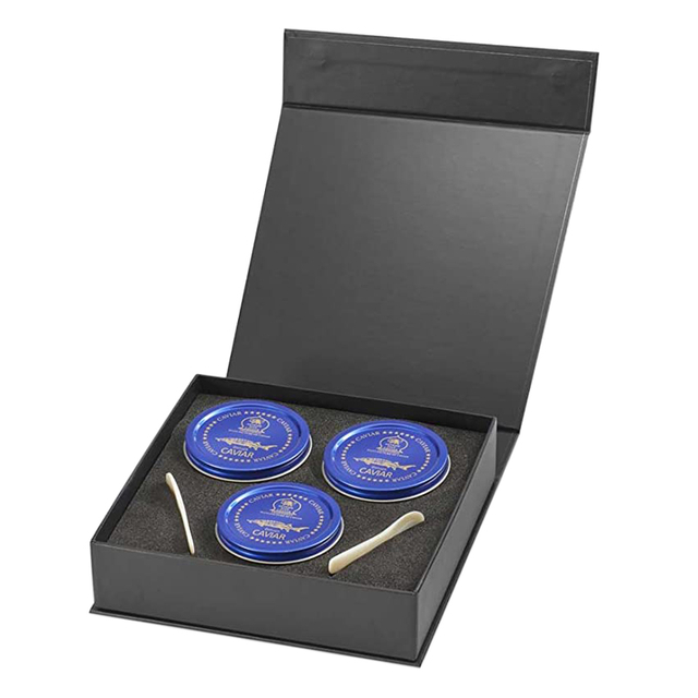Custom Flip‑Lid Caviar Gift Box