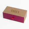 Eco Kraft Paper Slide Drawer Packaging Box for Cosmetics, Jewelry & Candle Gifts