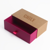 Eco Kraft Paper Slide Drawer Packaging Box for Cosmetics, Jewelry & Candle Gifts