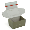 Custom Printed Corrugated Mailer Box With Tamper Evident Tear Strip for Gummy Supplement Shipping