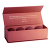 Magnetic Flip Rigid Gift Box for 4-Piece Mini Candle Sets