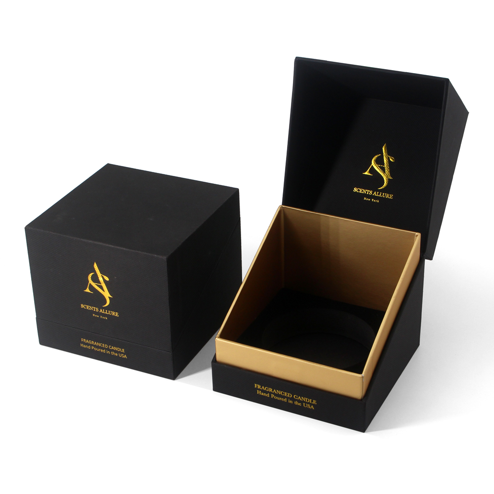 Flip Scented Candle Rigid Gift Box
