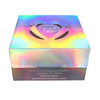Holographic Iridescent Die Cut Heart Handle Square Cake Packaging Box Wholesale
