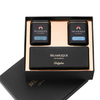 Magnetic Flip Lid Coffee Gift Box for 2 Jars & Ceramic Cup