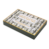Custom Magnetic Rigid Tea Gift Box with Gold Foil Edge for Tea Tins
