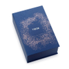 Luxury Matte Navy Magnetic Closure Rigid Gift Box for Ladies Fashion Watch Sets