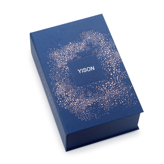 Luxury Matte Navy Magnetic Closure Rigid Gift Box for Ladies Fashion Watch Sets