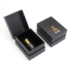 Matte Black Flip Lid Rigid Oud Oil Packaging Box
