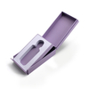 Flip Rigid Perfume Box with Silver Foil Logo